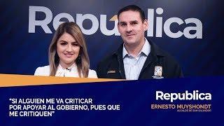 #República | “Si alguien me va a criticar por apoyar al Gobierno, pues que me critiquen”