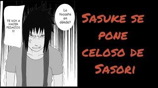 La secundaria de Konoha - Capítulo 25 - Sasuke se pone celoso de Sasori