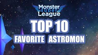 My Top 10 Favorite Astromon | Monster Super League