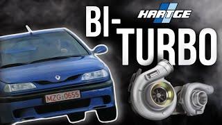 El BRUTAL RENAULT LAGUNA BI-TURBO de HARTGE