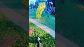 Bella Ciao Playground Parkour Climbing Pov #shorts