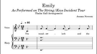 “Emily” Joanna Newsom piano tutorial by bjorksdottir