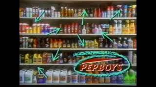 Retro Pep Boys Car Care Products Commercial 90s Auto Parts   M