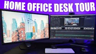 home office setup for a engineer 2021 Desk Tour working from home setup