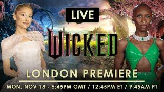 London Premiere with the Wicked cast and filmmakers