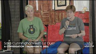 Sara Cunningham with Liz Dyer