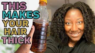 GROW THICKER HAIR WITH THIS ONE PRODUCT || ADEDE