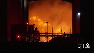 2 men facing aggravated arson charges for Big Mac Bridge fire in Cincinnati