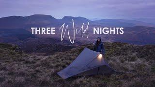 3 Nights Alone in the Wild! • A Mixed Weather Solo Camping & Hiking Adventure in Autumn