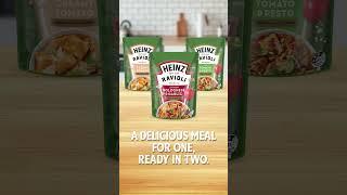 Heinz Ravioli - A delicious meal for one, ready in two!