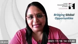 School of Technology Undergraduate Programmes | Dr. Preethi Kesavan | LSBF Singapore