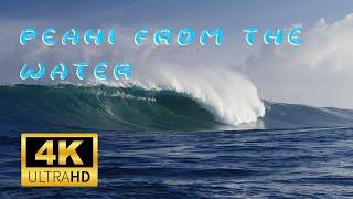 MONSTER SWELL HITS HAWAII! PEAHI FROM THE WATER!