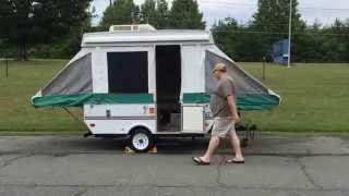 VIKING 1906 Pop Up Camper Raising and Set Up