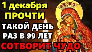 27 ноября ПРОЧТИ! ТАКОЙ ДЕНЬ РАЗ В 99 ЛЕТ! ОНА СОТВОРИТ ЧУДО! Молитва Богородице от бед. Православие