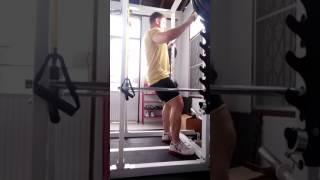 Squats and milk day one.  150kg X 20.