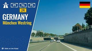 Driving in Germany: Autobahn A99, A96 & B2R Ring München-West