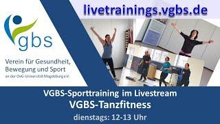 VGBS-Tanzfitness 6 (13.4.21) - Power-Tanzfitness mit kleiner Jive-Choreografie