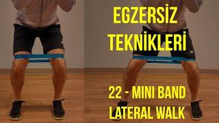 Serkan Yimsel - Egzersiz Teknikleri 22: Mini Band Lateral Walk