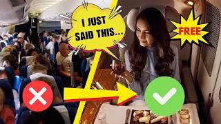  10 Flight Upgrade Hacks Airlines DON’T Want You to Know! 