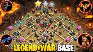 LEGEND+WAR SUPER STRONG TH17 BASE LINK| ANTI 2 STAR LEGEND BASE LINK - COC BASE