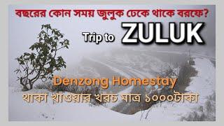 ZULUK II DENZONG HOMESTAY II SNOWFALL