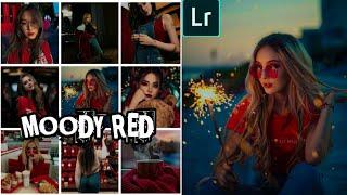 Lightroom Mobile Presets Free Dng - Moody Red Presets | Dark Red Preset