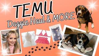 TEMU HAUL Doggie Fashion Show & MORE With A Little Chit-Chat :)