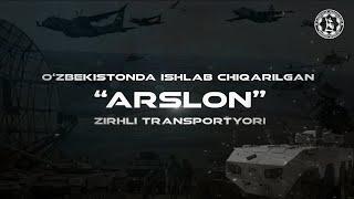 "Arslon" zirhli transportyori qo‘shinlar sinoviga olindi