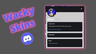 Discord Experiment Add Wacky Profile Skins... WTF