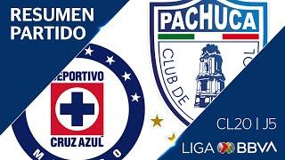 Resumen y Goles | Cruz Azul vs Pachuca | Jornada 5 - CL 2020 | Liga BBVA MX