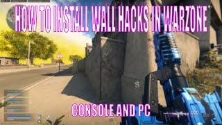 How To Install WALL HACKS In WARZONE (Console + PC)