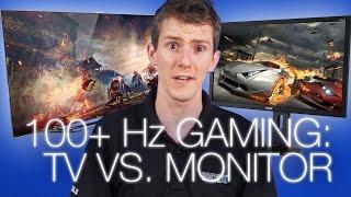 Are TVs as good as Monitors for Gaming? 144Hz Monitor vs 120Hz TV