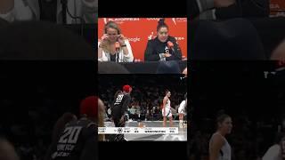 Kelsey Plum Reacts To Spike Lee Yelling At Her Courtside During WNBA Playoffs Game... #shorts