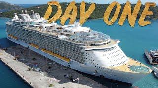 Cruise Vlog Day 1 - Boarding Allure of the Seas - Royal Caribbean - Port Everglades - 2022