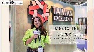 Emcee Ashley - Interview the Experts at Taiwan Excellence Pavilion @ Archidex 2024