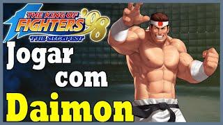 Aprenda os golpes do Goro Daimon no The King of Fighters 98