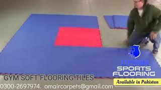 Soft Flooring Interlocking Gym Tiles