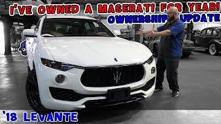 One year ownership update on the CAR WIZARD's '18 Maserati Levante. Has it been a good vehicle???