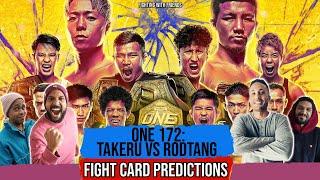 FWF:ONE 172 Preview: TAKERU vs RODTANG – The GREATEST Card in ONE History! | 5 Title Fights!