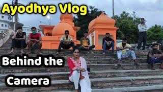 Ayodhya Travel Vlog | Behind the Camera | Shooting Time | During Ram Mandir Bhumipujan |