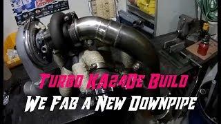 Turbo KA24DE Build: We Fab a Downpipe