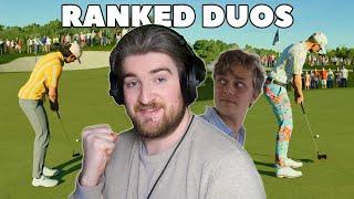 THE BEST TEAM IN RANKED DUOS - PGA TOUR 2K23 Gameplay