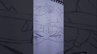 gojo and kakashi manga pannel#animedrawing 