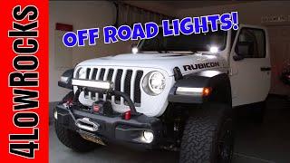 Jeep Wrangler JL Off-Road Lights Installation