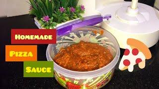 Homemade pizza sauce/quick n easy by Moni’s kitchen