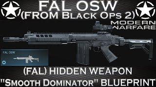 Modern Warfare FAL OSW From Black Ops 2 (FAL) Hidden Weapon - "Smooth Dominator" Blueprint Gameplay