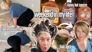 Weekend Vlog: Christmas Shoppinghair appointment, & cleaning! | Satisfying CLEAN WITH ME