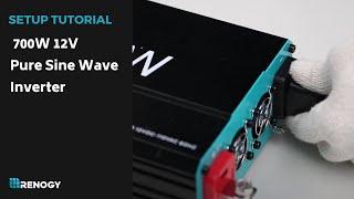 Renogy 700W 12V Pure Sine Wave Inverter