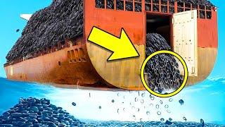 2 Million Tires Were Dumped Into The Ocean - 50 Years Later Something Very Shocking Happened! 