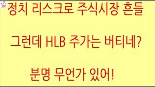 [HLB차트분석]현재 중요 장기 이평 240일선, 장대양봉 중간지점을 세력이, 외국인이 잘 지켜주고 있습니다. 코스닥 지수 안정화만 된다면 훨훨 날아갈 듯 #hlb #에이치엘비